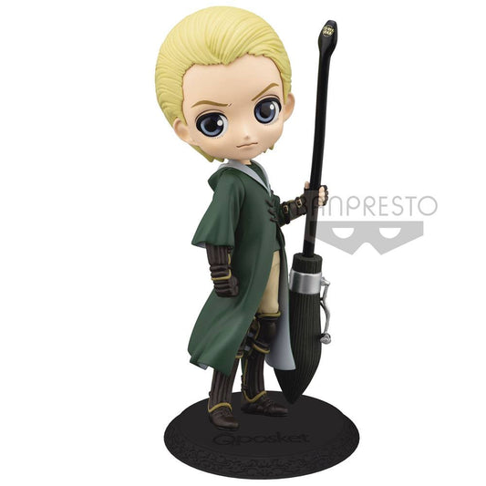 Harry Potter Q Posket Minifigur Draco Malfoy Quidditch Style Version A 14 cm Image