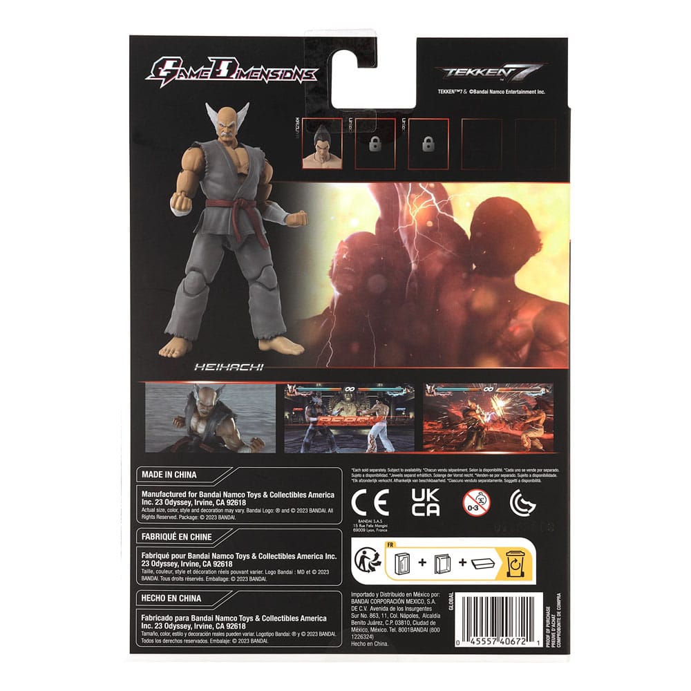 Tekken Game Dimensions Actionfigur Heihachi 17 cm Image 13