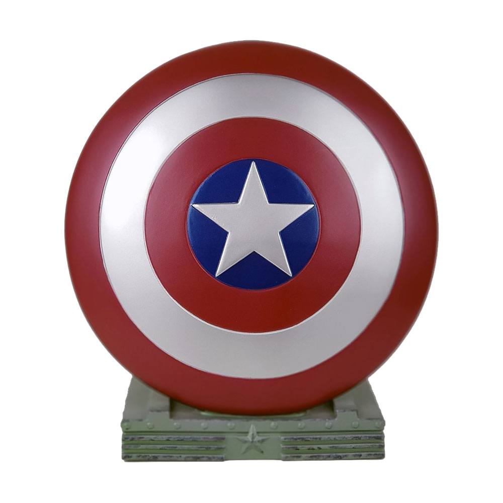 Marvel Spardose Captain America Shield 25 cm Image 1