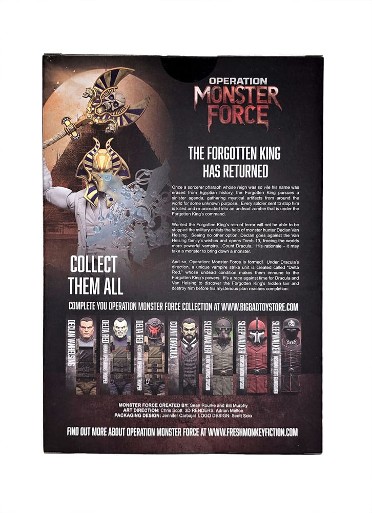 Operation: Monster Force Actionfigur 1/12 Forgotten King 15 cm Image 8