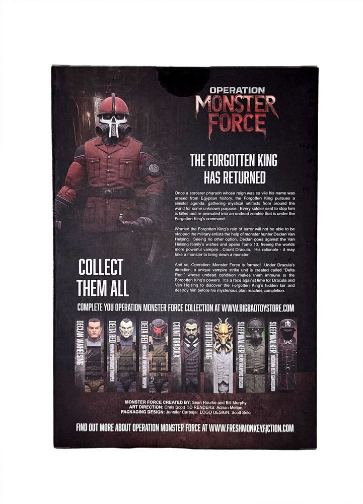 Operation: Monster Force Actionfigur 1/12 Sleepwalker Crimson Moon Division 15 cm Image 4