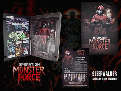 Operation: Monster Force Actionfigur 1/12 Sleepwalker Crimson Moon Division 15 cm Image 5