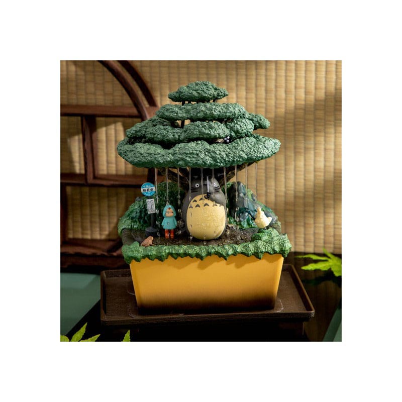 Mein Nachbar Totoro Statue Bonsai Water Garden Kasajuku 24 cm Image 5
