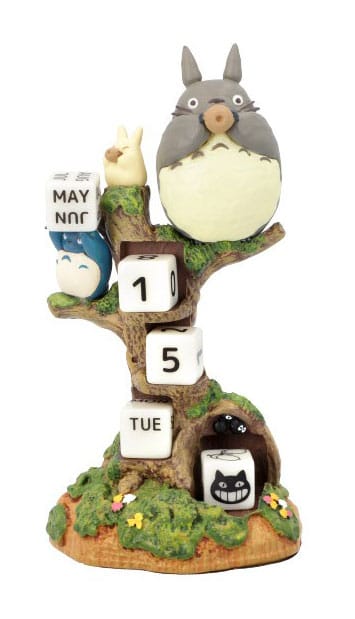 Mein Nachbar Totoro Statue Diorama / Calendar Perpetual Ocarina Concert 11 cm *Englische Version* Image 1