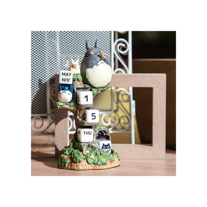 Mein Nachbar Totoro Statue Diorama / Calendar Perpetual Ocarina Concert 11 cm *Englische Version* Image 3