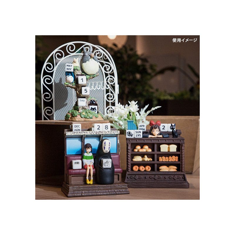 Mein Nachbar Totoro Statue Diorama / Calendar Perpetual Ocarina Concert 11 cm *Englische Version* Image 7