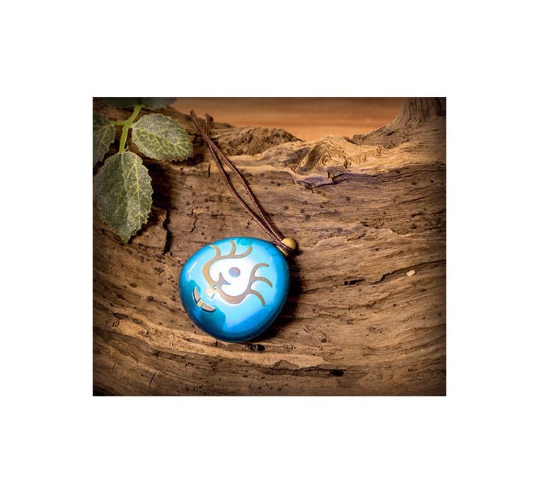 Das Schloss im Himmel Halskette Light up flying stone pendant Image 7