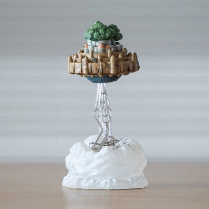Das Schloss im Himmel Statue Magnet Flying Castle 13 cm Image 1
