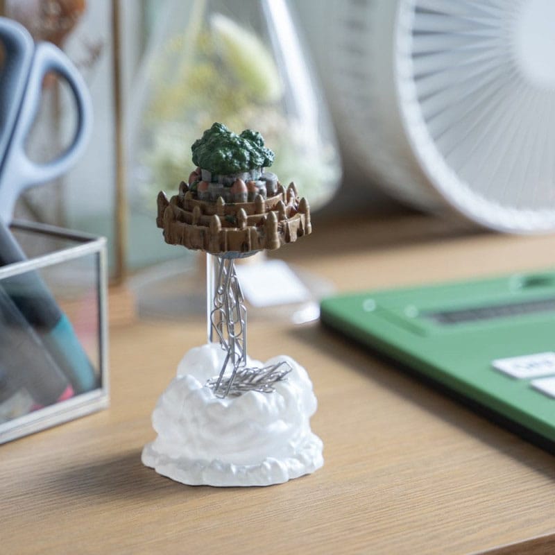 Das Schloss im Himmel Statue Magnet Flying Castle 13 cm Image 3
