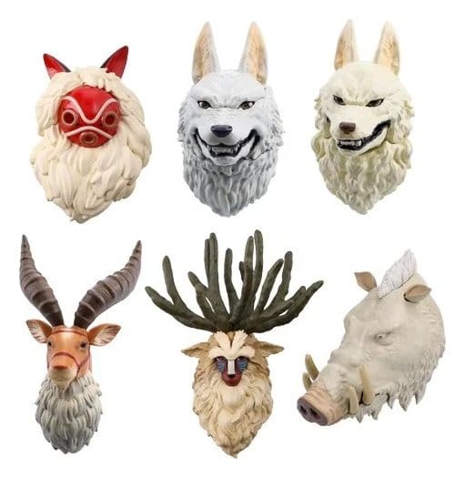 Prinzessin Mononoke Magnete Mystery Box 3D Character Sortiment (6) Image 1