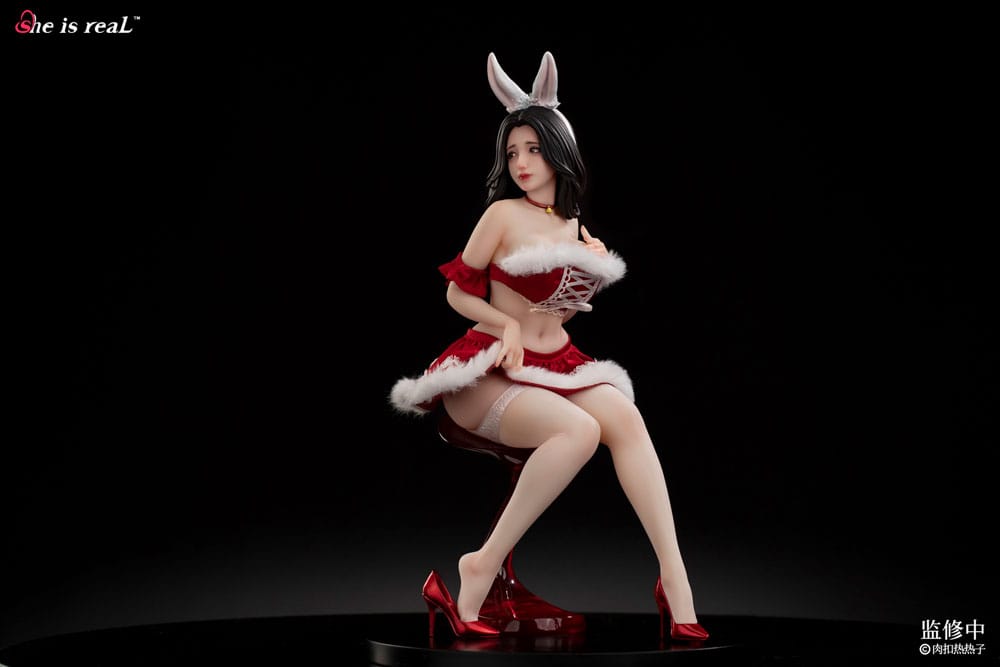 Original Character PVC Statue 1/5 She is real Rou Kou Re Re Zi 33 cm Image 1