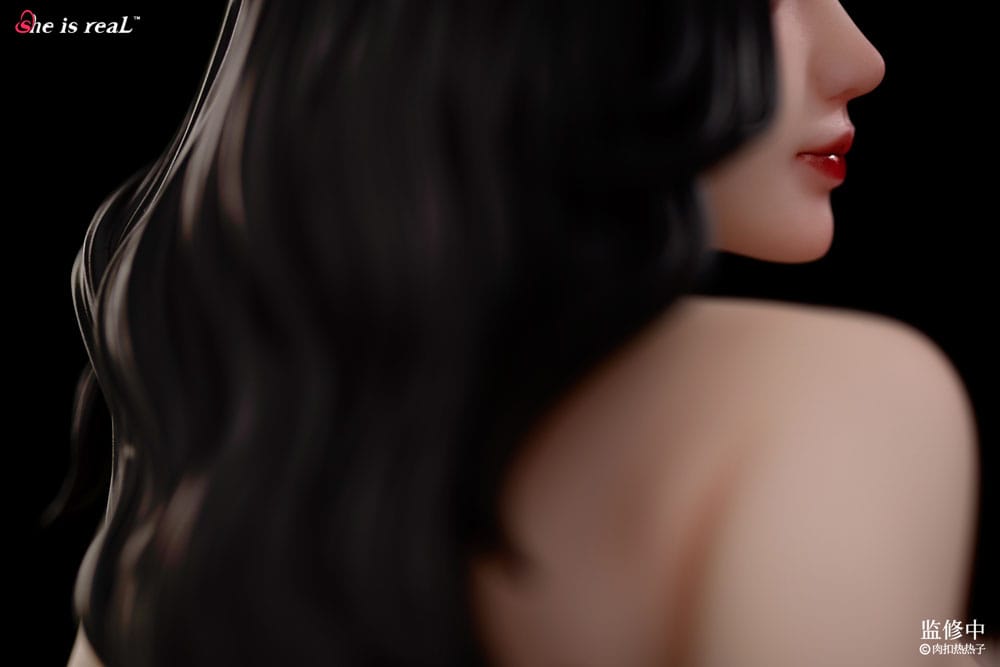 Original Character PVC Statue 1/5 She is real Rou Kou Re Re Zi 33 cm Image 4