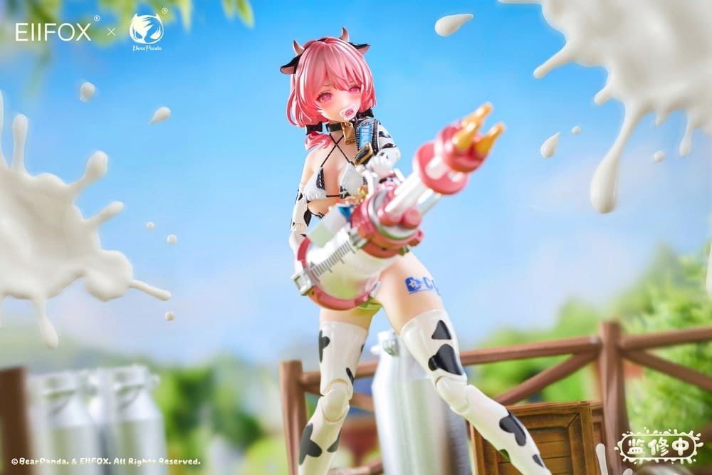 Original Character Actionfigur 1/8 Eiifox & BearPanda Nyuugyuu Momo 21 cm Image 3