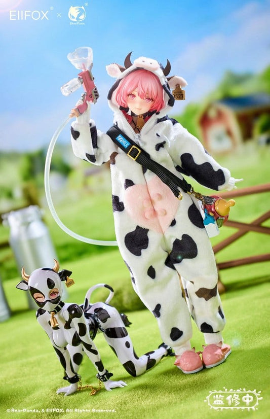 Original Character Actionfigur 1/8 Eiifox & BearPanda Nyuugyuu Momo 21 cm Image 1