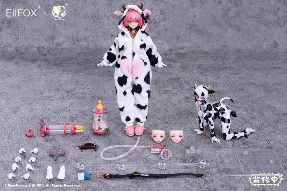 Original Character Actionfigur 1/8 Eiifox & BearPanda Nyuugyuu Momo 21 cm Image 11