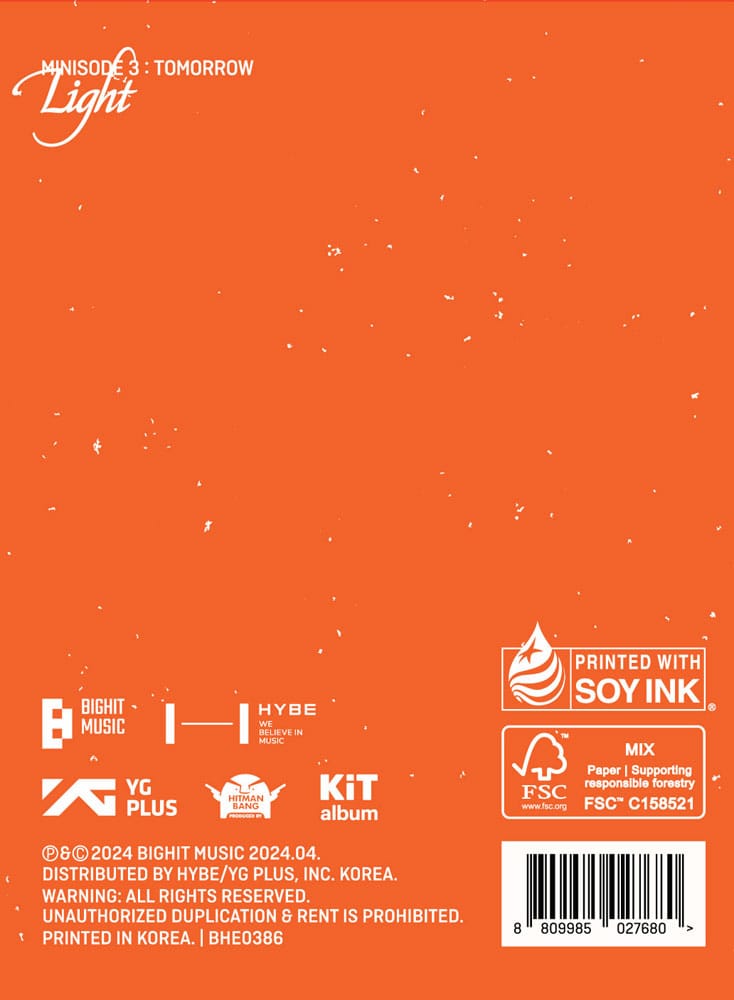 Tomorrow X Together - Minisode 3: Tomorrow KiT Album Premium Image 2