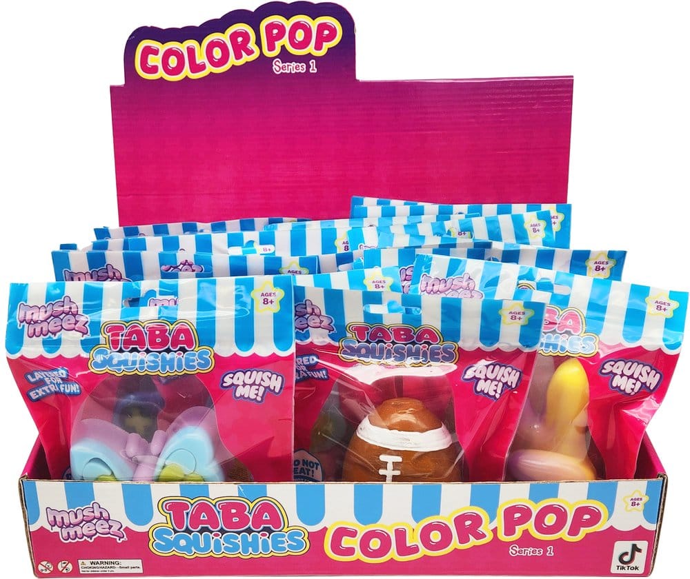 Mushmeez Plüschfiguren Color Pop Blind Box Display (24) Image 1