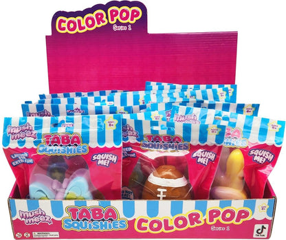 Mushmeez Plüschfiguren Color Pop Blind Box Display (24) Image 1