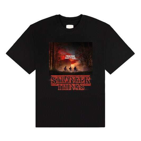Stranger Things T-Shirt Friends Don't Lie Größe S Image