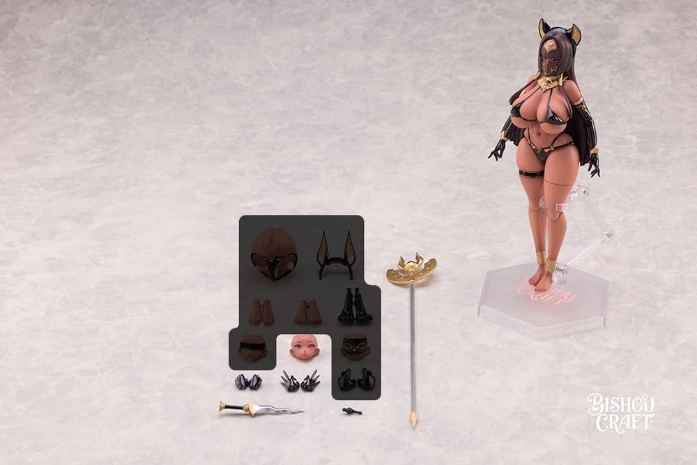 Original Character Isekai Emaki Actionfigur 1/12 Egyptian Goddess Bastet 18 cm Image 4