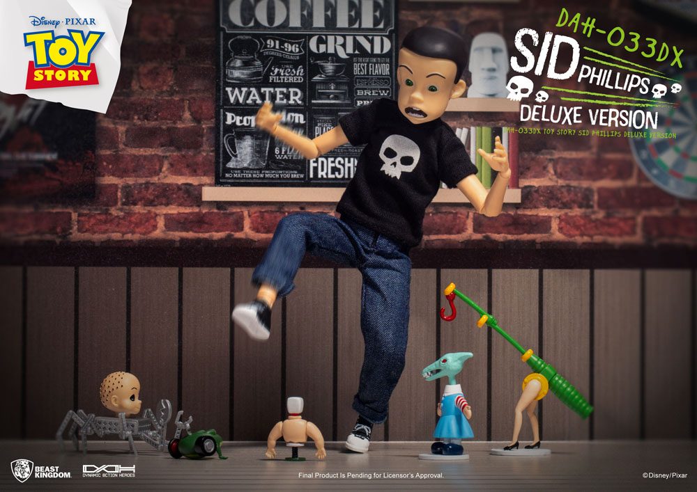 Toy Story Dynamic 8ction Heroes Actionfigur Sid Phillips Deluxe Version 14 cm Image 4