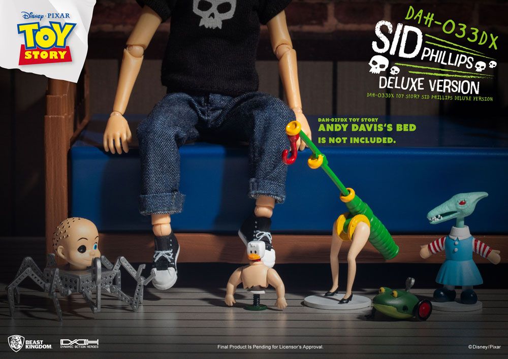 Toy Story Dynamic 8ction Heroes Actionfigur Sid Phillips Deluxe Version 14 cm Image 7