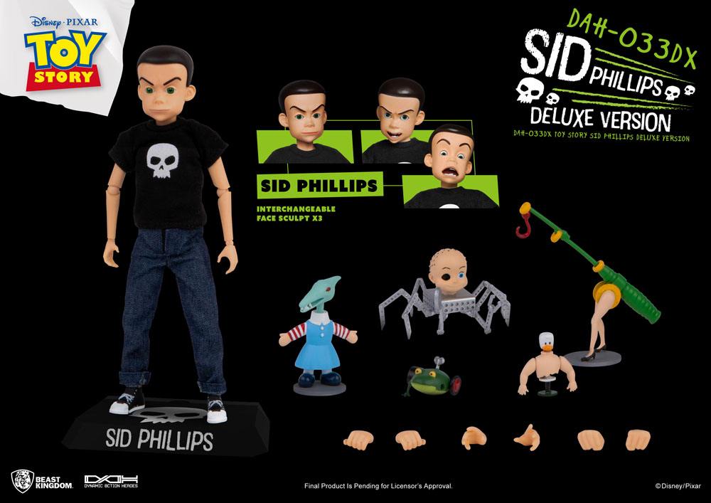 Toy Story Dynamic 8ction Heroes Actionfigur Sid Phillips Deluxe Version 14 cm Image 8