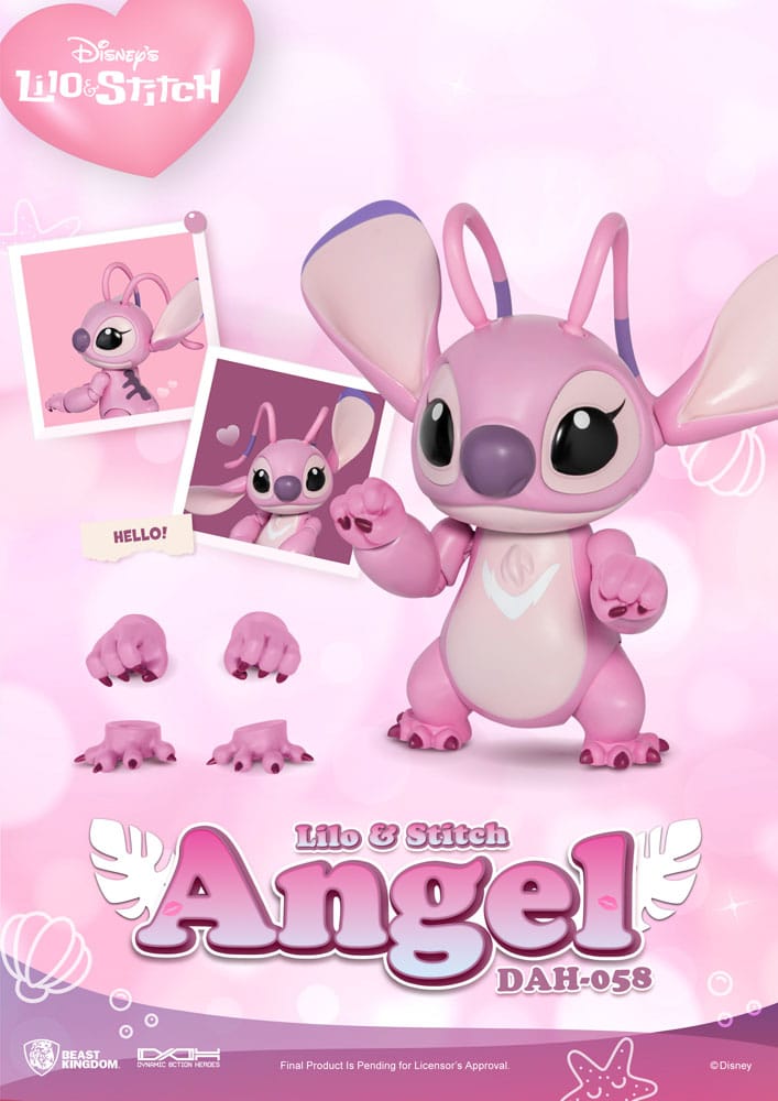 Disney Dynamic 8ction Heroes Actionfigur 1/9 Angel (Lilo & Stitch) 16 cm Image 8