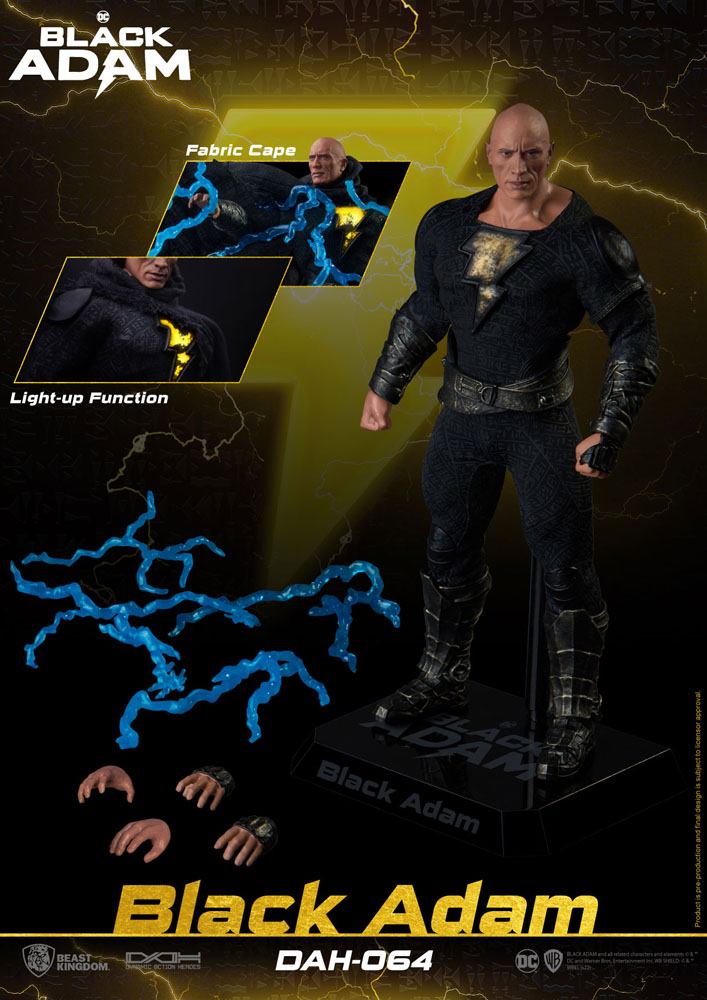 Black Adam Dynamic 8ction Heroes Actionfigur 1/9 Black Adam 18 cm Image 16