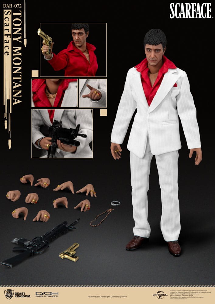 Scarface (1983) Actionfigur Tony Montana 20 cm Image 6