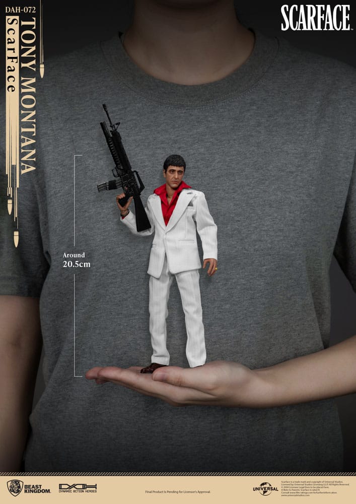 Scarface (1983) Actionfigur Tony Montana 20 cm Image 7