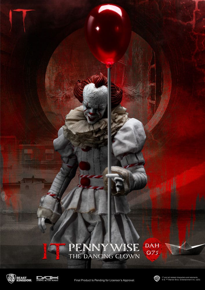 Stephen King's Es Dynamic 8ction Heroes Actionfigur 1/9 Pennywise 21 cm Image 4