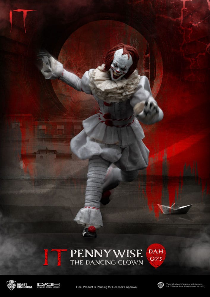 Stephen King's Es Dynamic 8ction Heroes Actionfigur 1/9 Pennywise 21 cm Image 8