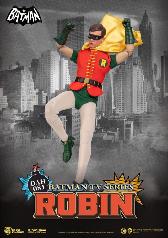 DC Comics Dynamic 8ction Heroes Actionfigur 1/9 Batman TV Series Robin 24 cm Image 2