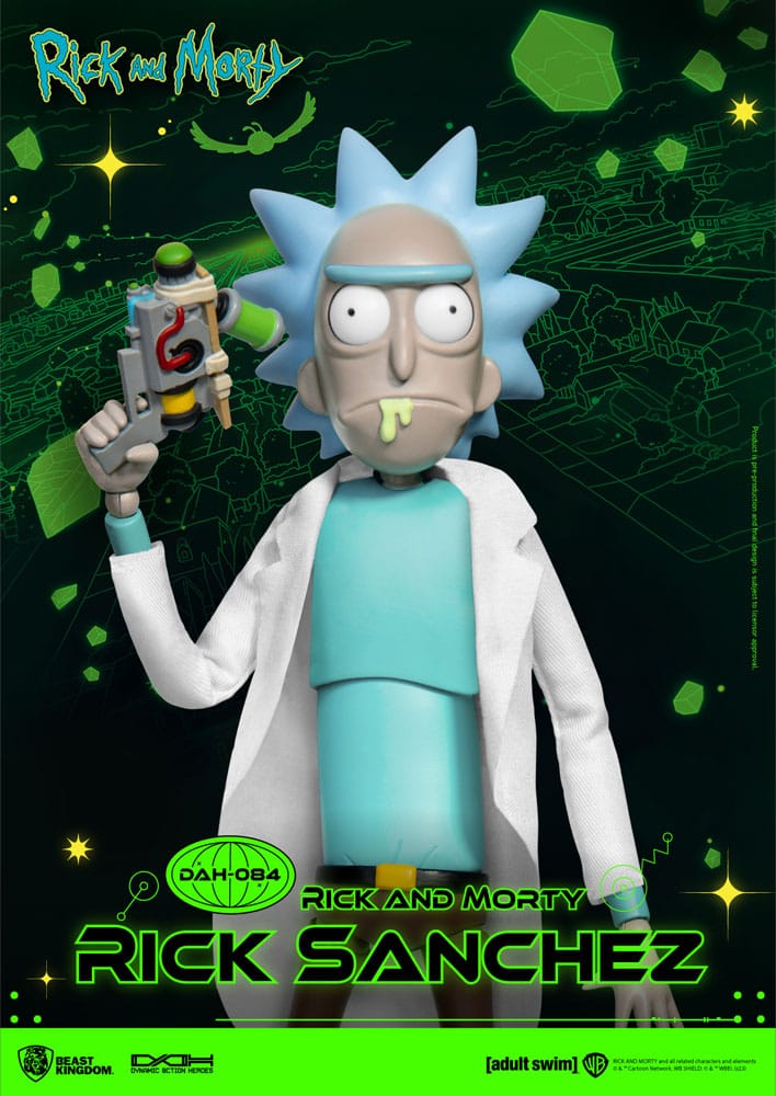 Rick and Morty Dynamic 8ction Heroes Actionfigur 1/9 Rick Sanchez 23 cm Image 3