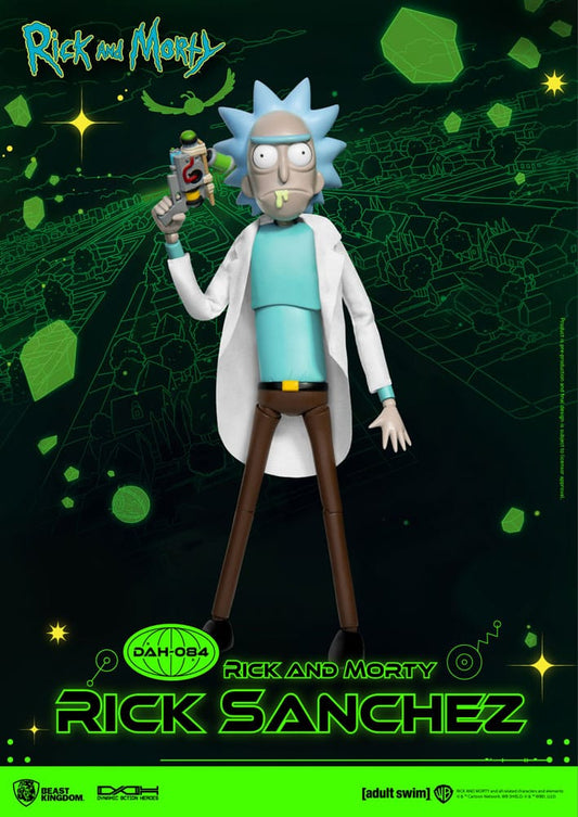 Rick and Morty Dynamic 8ction Heroes Actionfigur 1/9 Rick Sanchez 23 cm Image 1