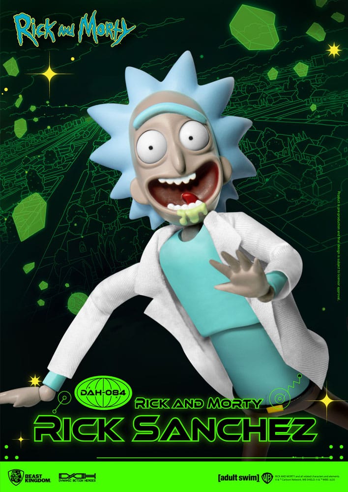 Rick and Morty Dynamic 8ction Heroes Actionfigur 1/9 Rick Sanchez 23 cm Image 4