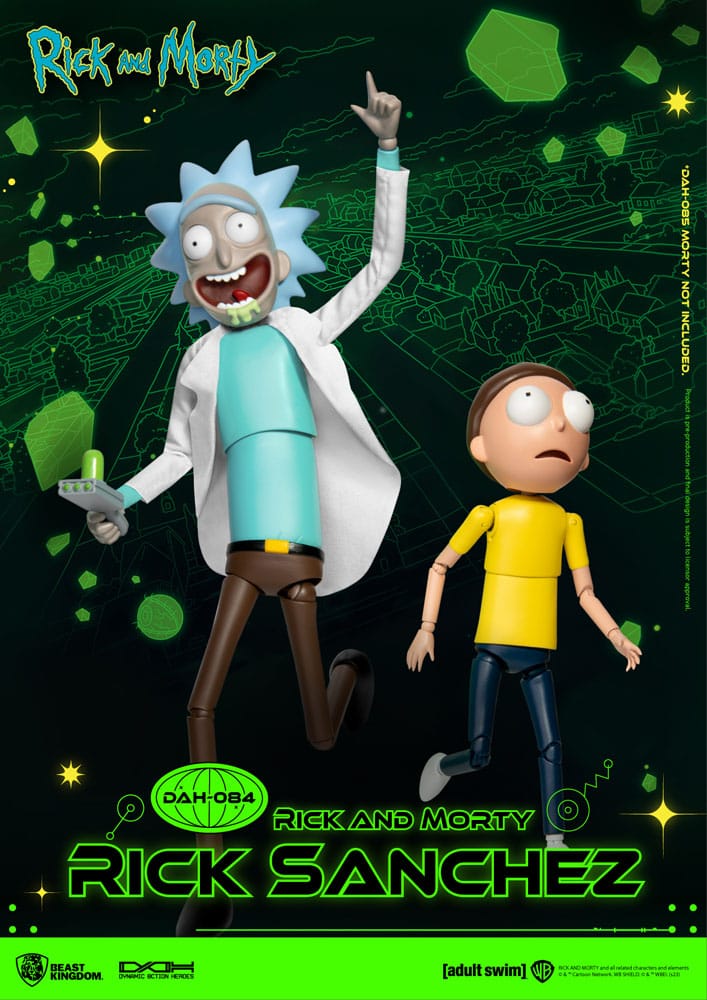 Rick and Morty Dynamic 8ction Heroes Actionfigur 1/9 Rick Sanchez 23 cm Image 6