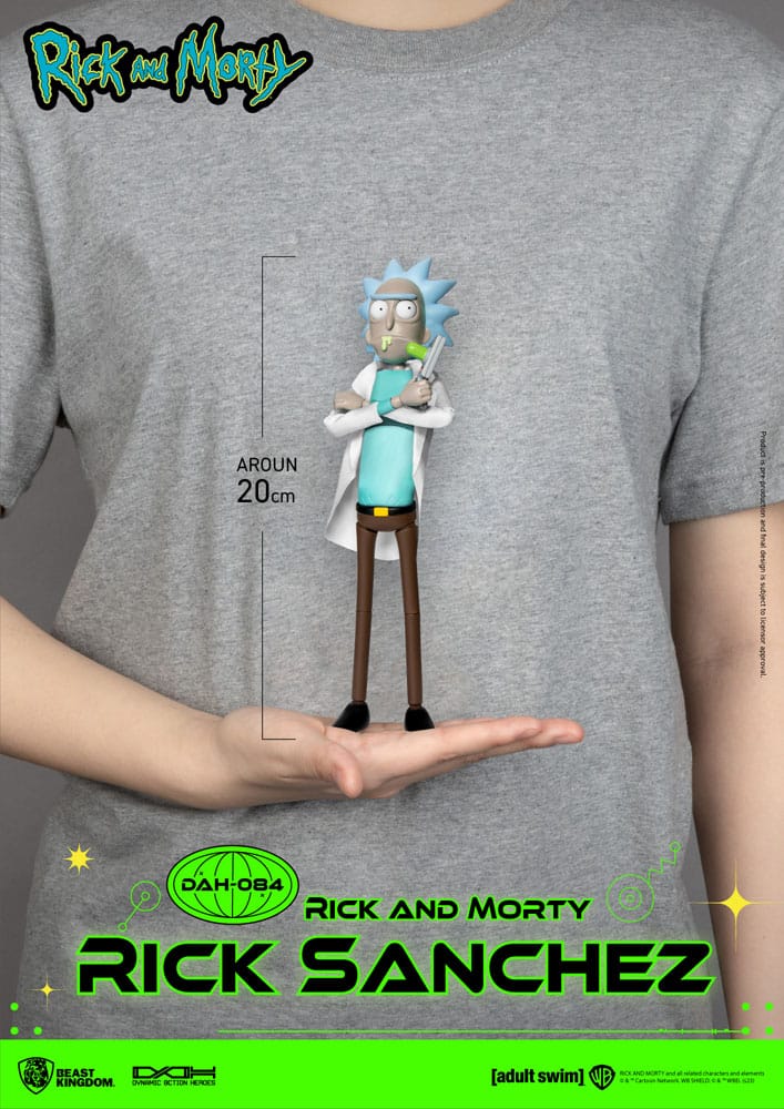 Rick and Morty Dynamic 8ction Heroes Actionfigur 1/9 Rick Sanchez 23 cm Image 9