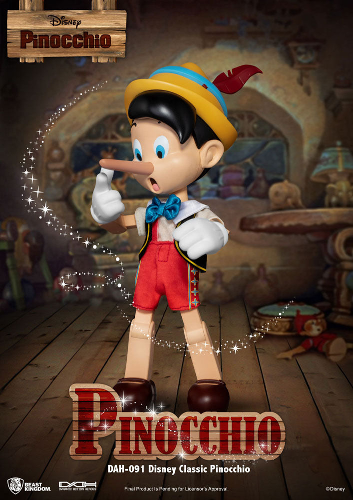 Disney Classic Dynamic 8ction Heroes Actionfigur 1/9 Pinocchio 18 cm Image 3