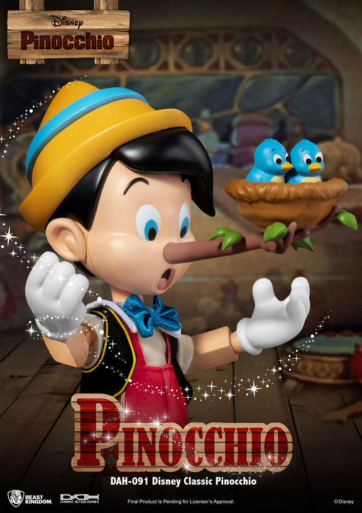 Disney Classic Dynamic 8ction Heroes Actionfigur 1/9 Pinocchio 18 cm Image 7