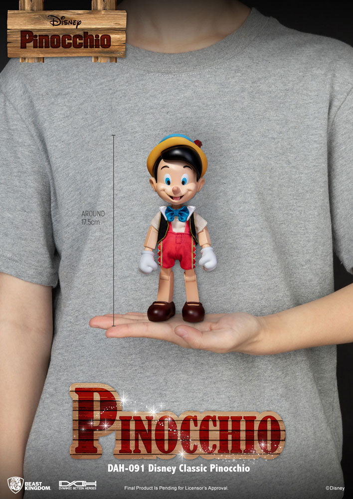 Disney Classic Dynamic 8ction Heroes Actionfigur 1/9 Pinocchio 18 cm Image 10