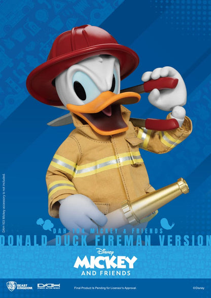 Mickey & Friends Dynamic 8ction Heroes Actionfigur 1/9 Donald Duck Fireman Ver. 24 cm Image 5