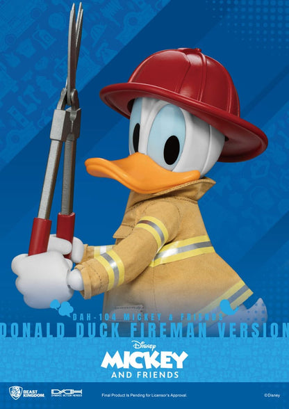 Mickey & Friends Dynamic 8ction Heroes Actionfigur 1/9 Donald Duck Fireman Ver. 24 cm Image 6