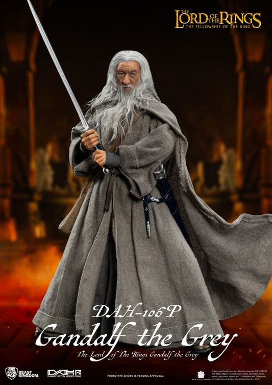 Herr der Ringe Dynamic 8ction Heroes Actionfigur 1/9 Gandalf der Graue 21 cm Image 1
