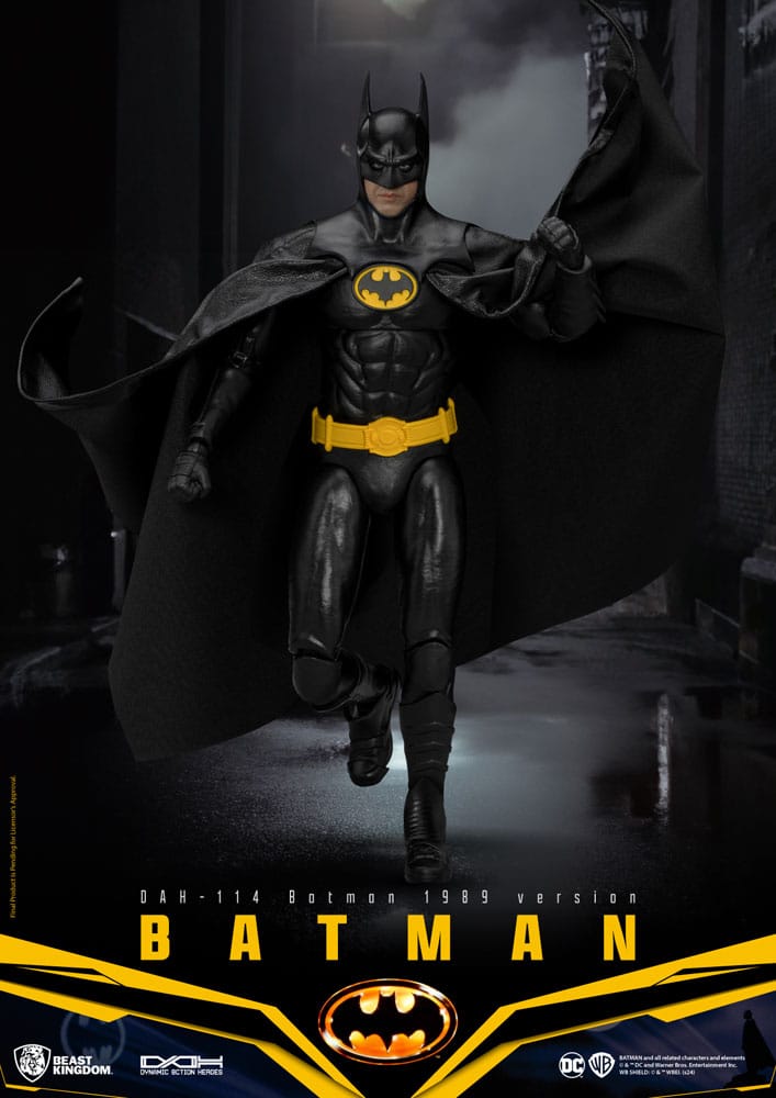 DC Comics Dynamic 8ction Heroes Actionfigur 1/9 Batman 1989 Ver. 21 cm Image 1