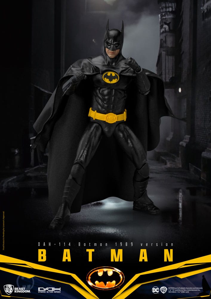 DC Comics Dynamic 8ction Heroes Actionfigur 1/9 Batman 1989 Ver. 21 cm Image 2