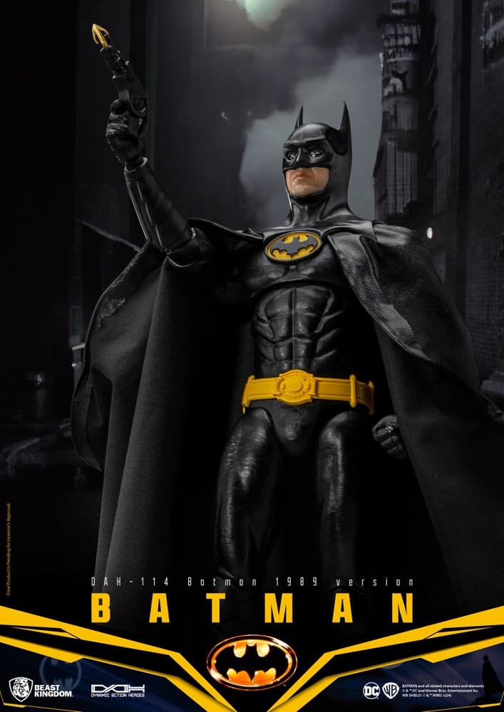 DC Comics Dynamic 8ction Heroes Actionfigur 1/9 Batman 1989 Ver. 21 cm Image 3