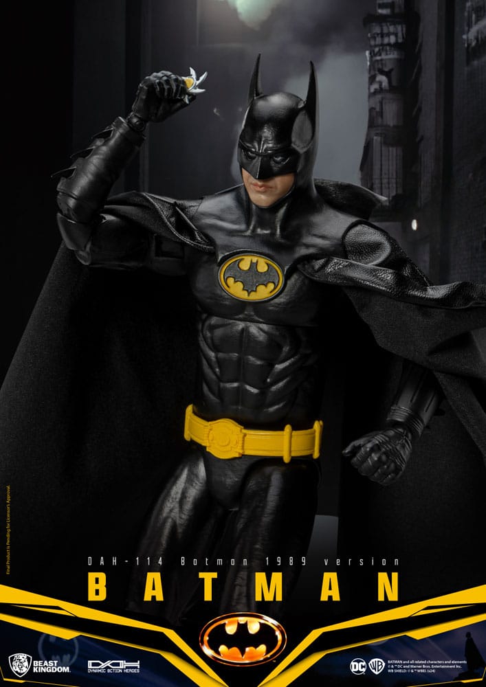 DC Comics Dynamic 8ction Heroes Actionfigur 1/9 Batman 1989 Ver. 21 cm Image 5
