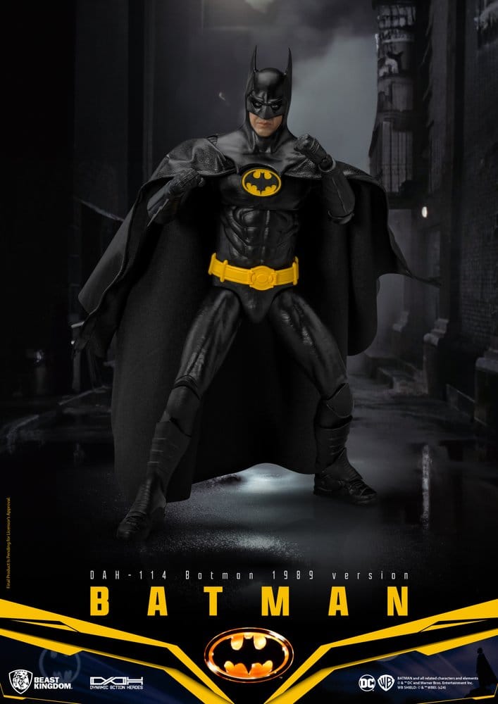 DC Comics Dynamic 8ction Heroes Actionfigur Batman 1989 Standard Version 21 cm Image 3